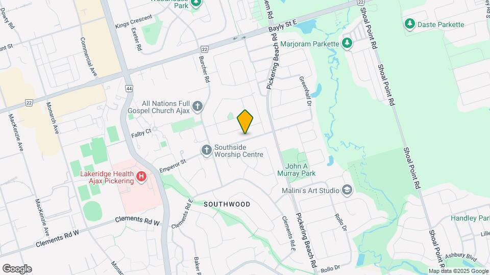 94 Emperor St Map and Location Details