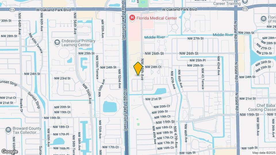4921 NW 23rd St, Unit 4921 Map and Location Details