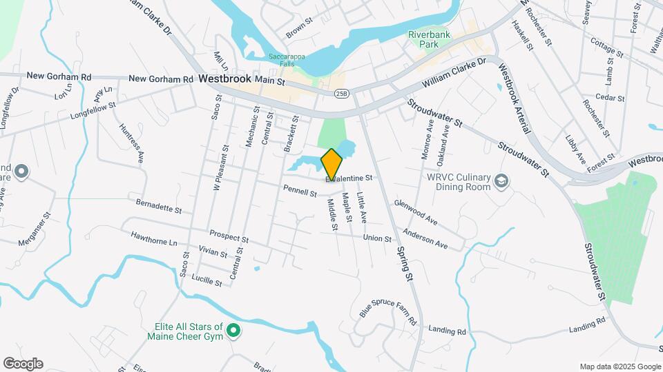 66 E Valentine St, Unit 2 Map and Location Details