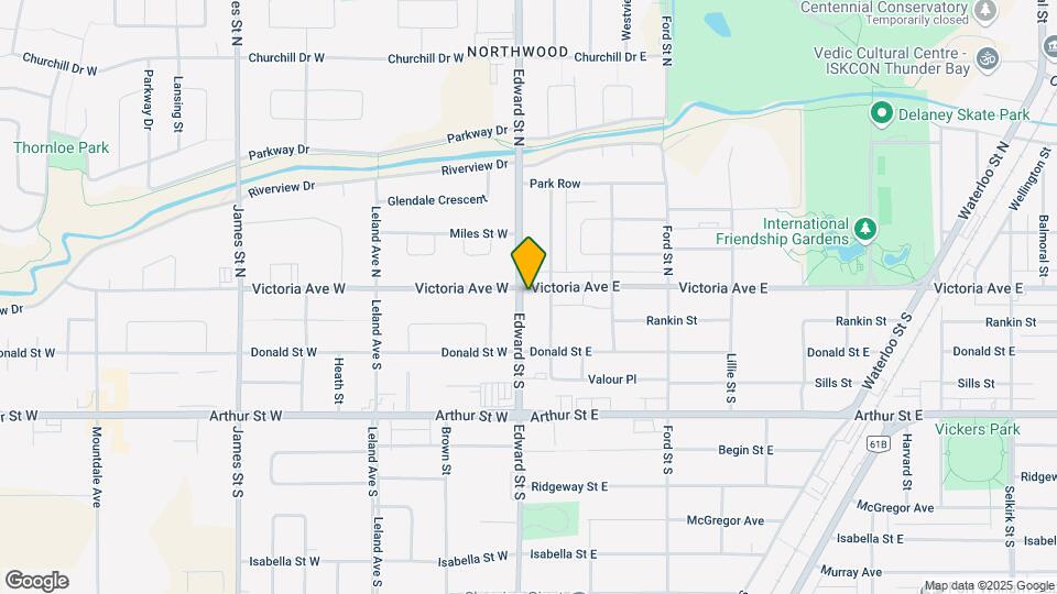 2830 E Victoria Ave Map and Location Details
