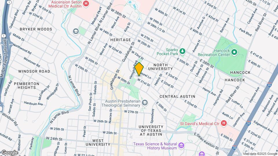 208 W 31st St Map and Location Details