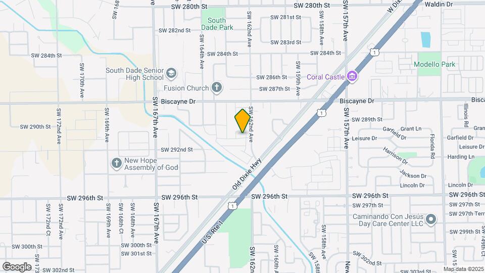 16227 SW 291st St Map and Location Details