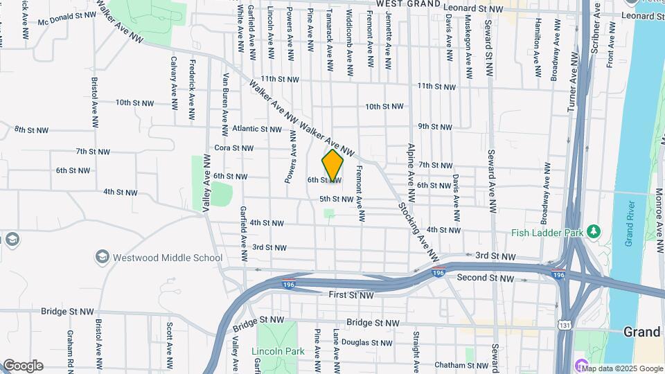 1000 6th St NW Map and Location Details