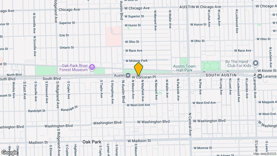 5911 W Corcoran Pl Map and Location Details