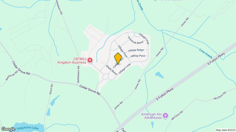 5600 Cedar Pass Map and Location Details