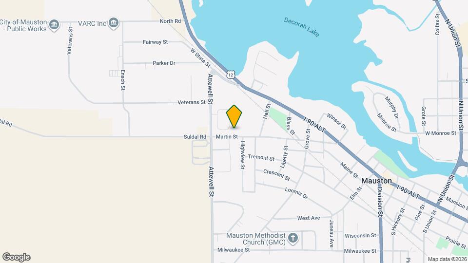 901 Martin St Map and Location Details