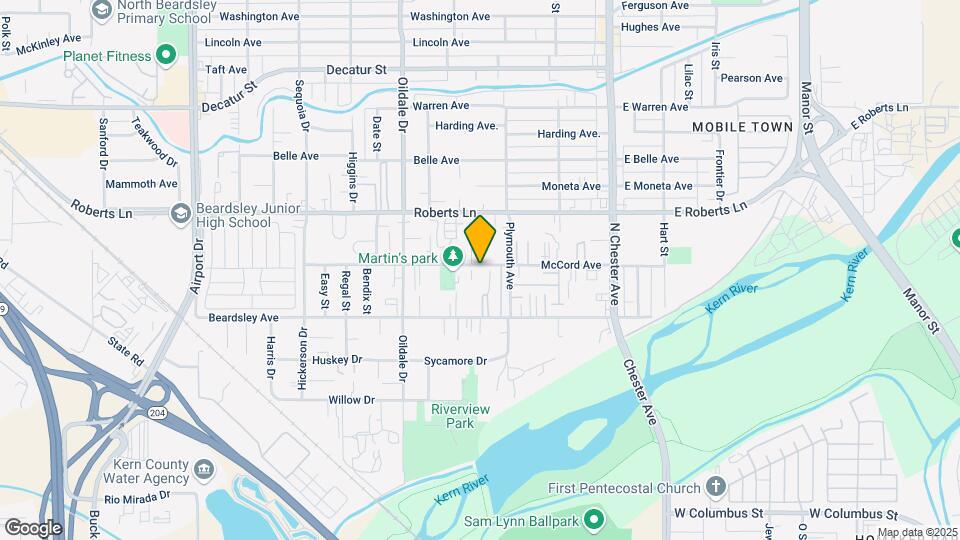 317 McCord Ave Mapa y Detalles de la Ubicación