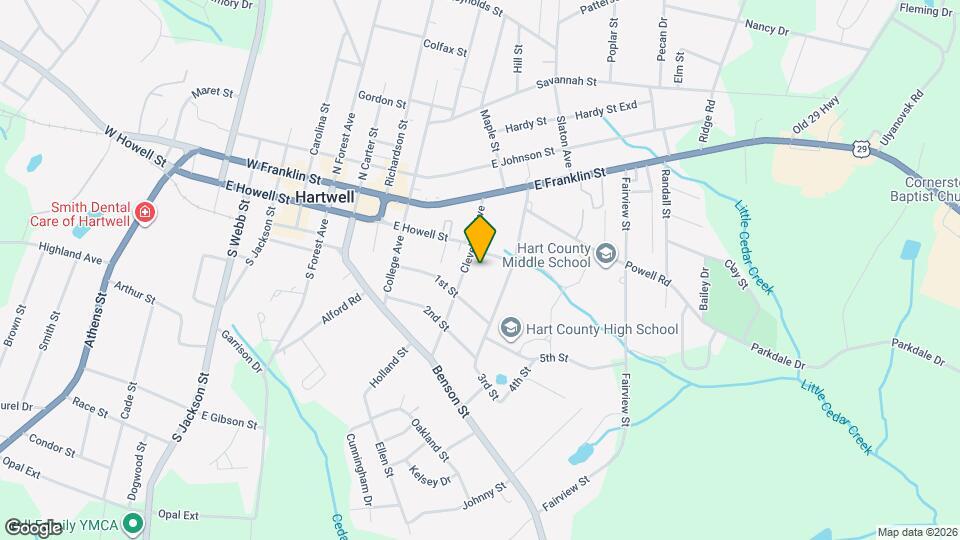 163 Cleveland Ave Map and Location Details