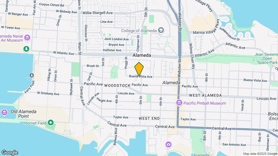 470 Buena Vista Ave Mapa y Detalles de la Ubicación