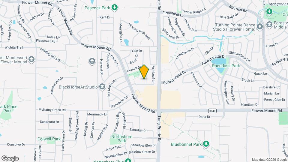 2305 Hickory Leaf Ln Map and Location Details