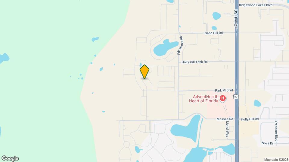 1169 Cascades Ave Map and Location Details