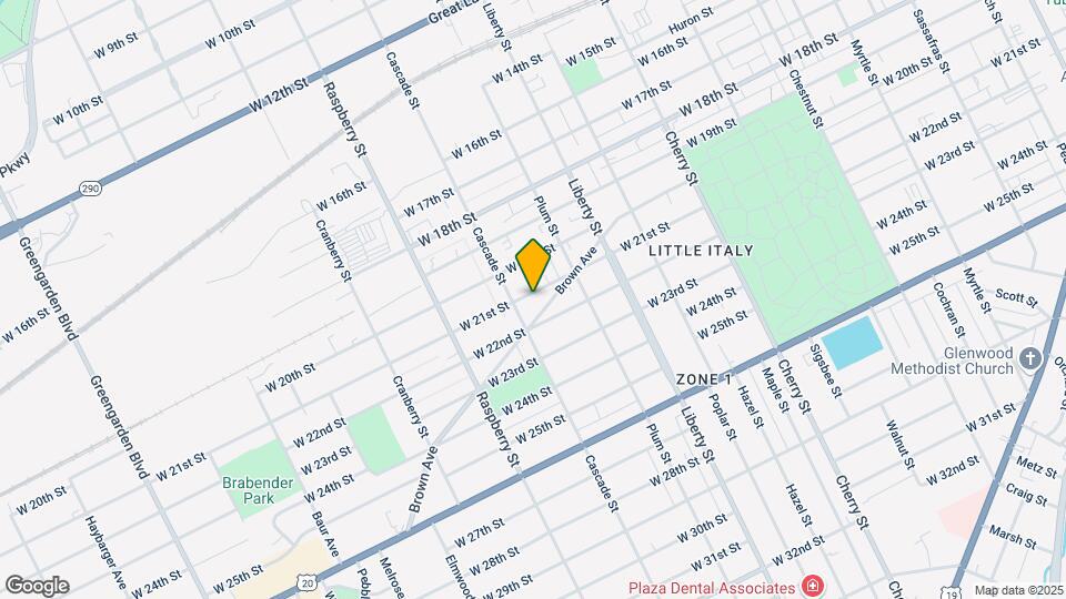 951 W 21st St, Unit 1 Mapa y Detalles de la Ubicación