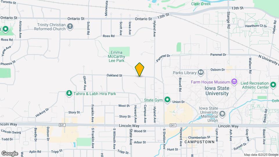 2912-2914 Oakland St Map and Location Details
