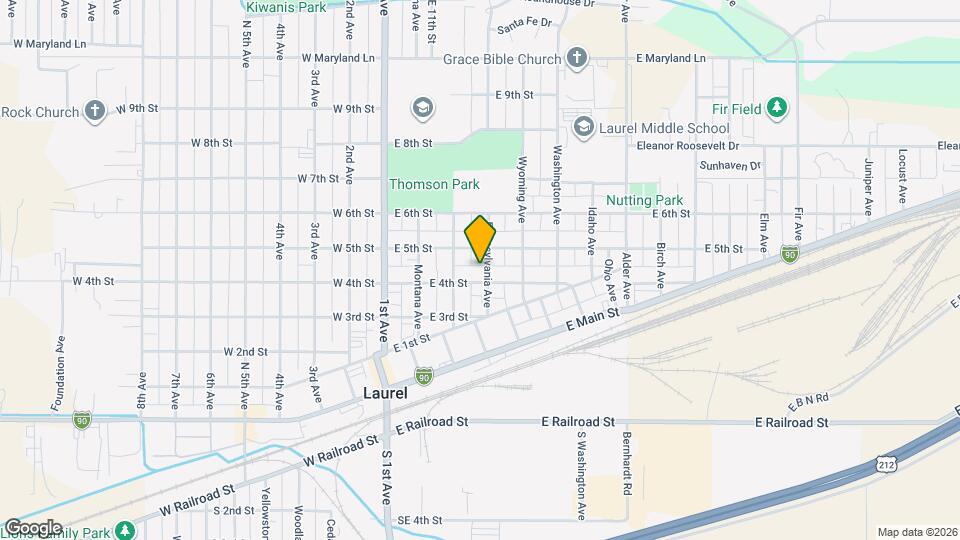 410 Pennsylvania Ave Map and Location Details