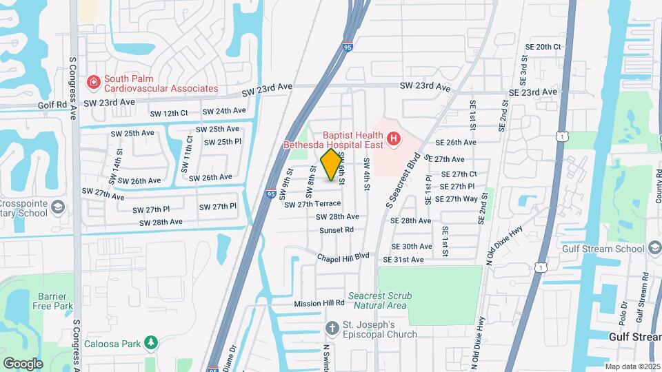 711 SW 27th Way Mapa y Detalles de la Ubicación