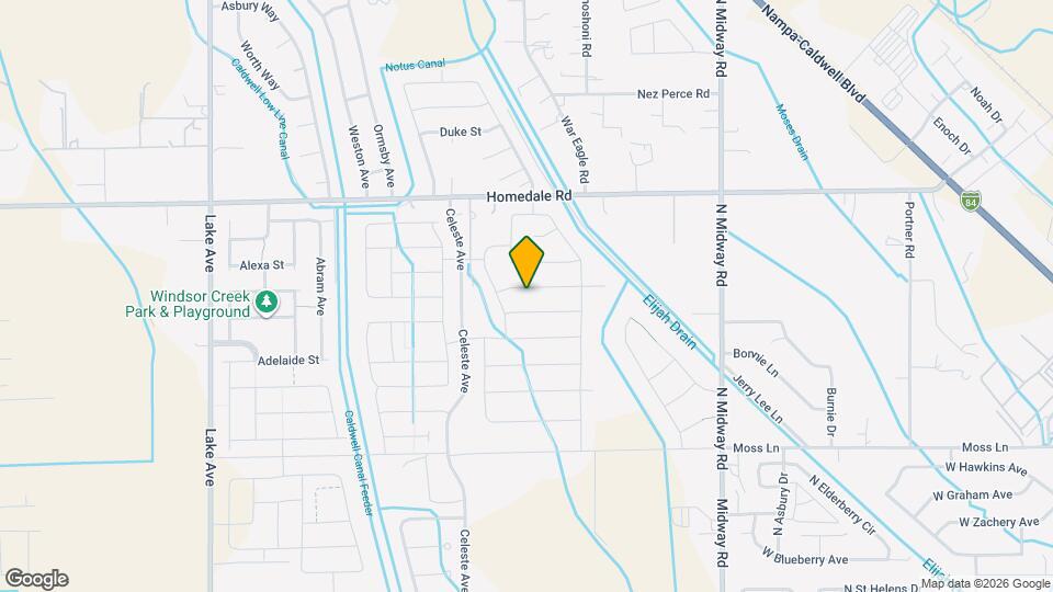 12383 Genevieve St Map and Location Details