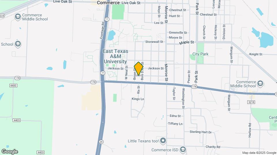 1803 Jefferson St Map and Location Details