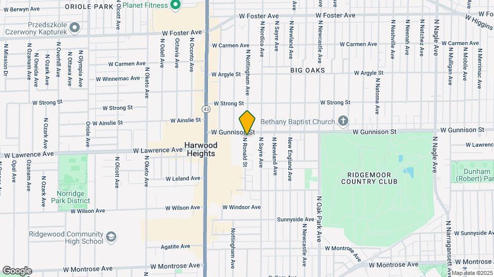 4747 N Ronald St Mapa y Detalles de la Ubicación