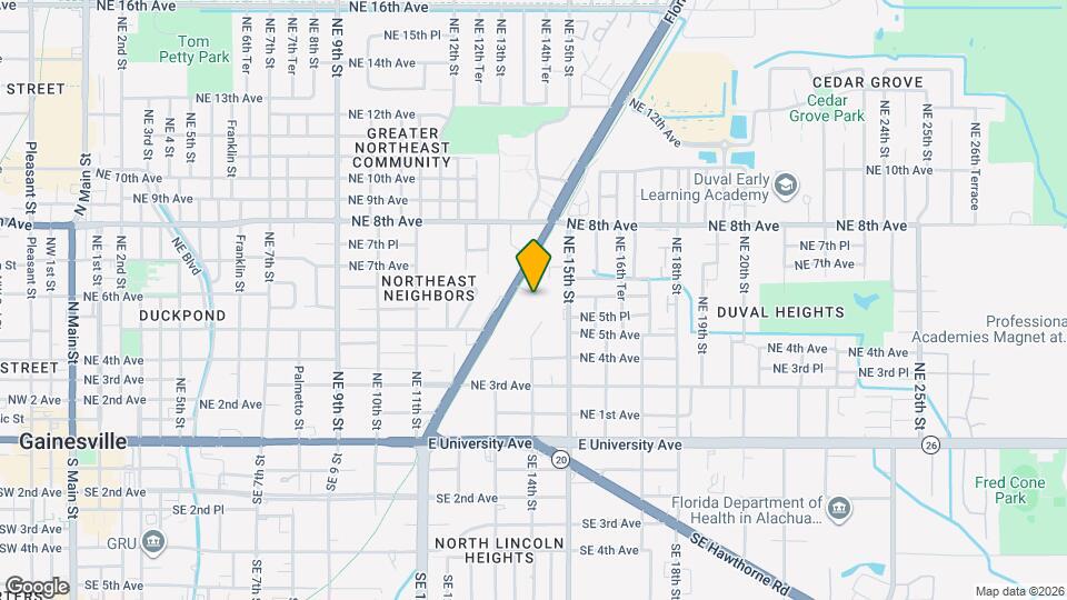 651 NE Waldo Rd Map and Location Details