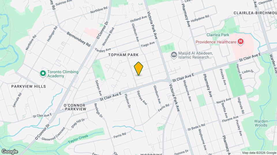 2B Holmstead Ave Map and Location Details