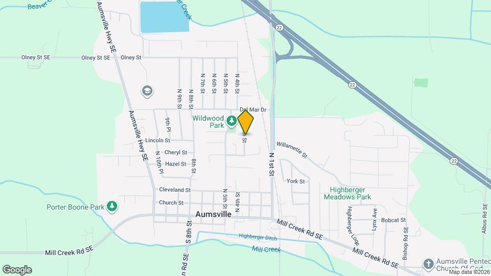 650 N 4th St Map and Location Details