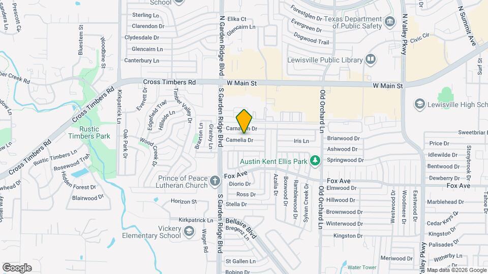 1517 Camelia Dr Map and Location Details