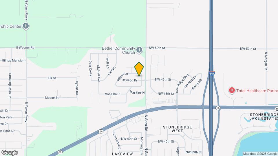 1353 Oswego Dr Map and Location Details