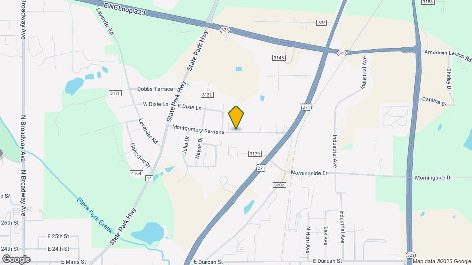1333 Montgomery Gardens Map and Location Details