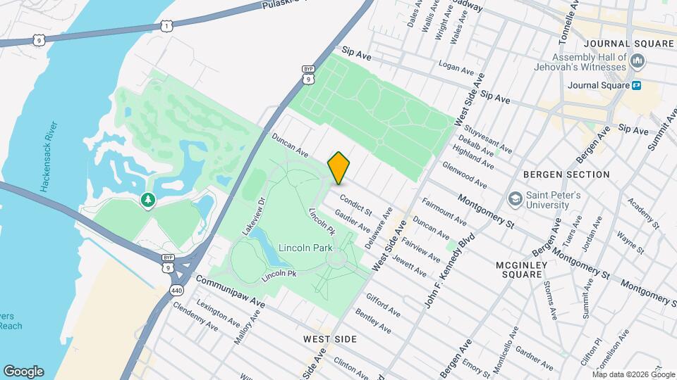 68 Condict St Map and Location Details