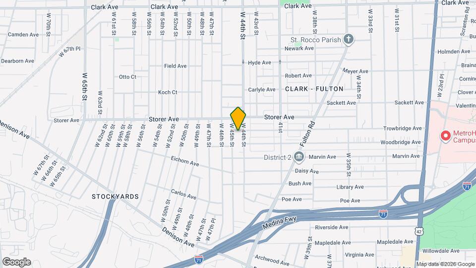 3414 W 44th St Map and Location Details
