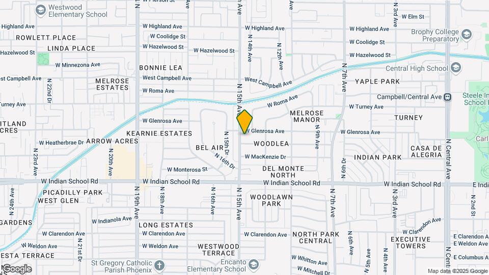 4235 N 15th Ave Map and Location Details