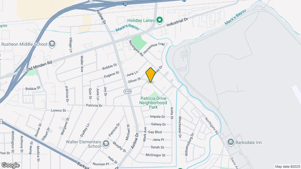 1619 Anita St Map and Location Details