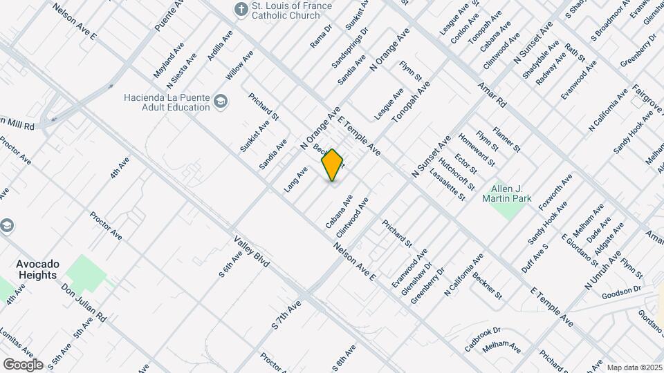 14438 Moccasin St Map and Location Details