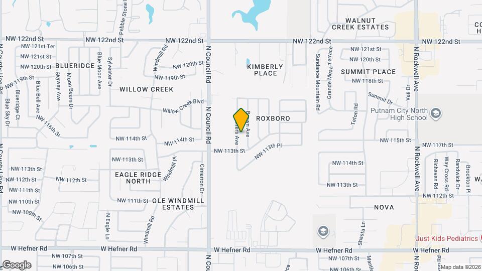 11424 Walters Ave Mapa y Detalles de la Ubicación