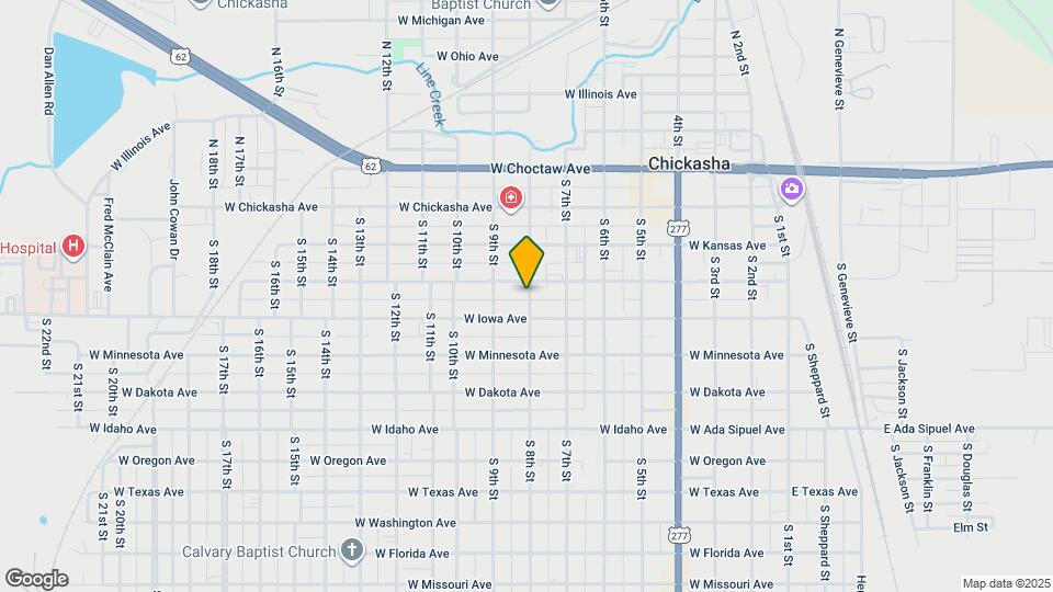 312 S 8th St Map and Location Details