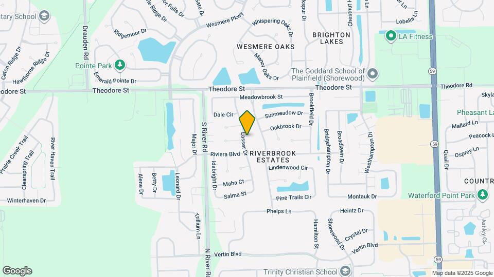 1408 Lasser Dr Map and Location Details