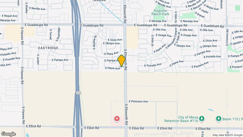 3149 S Sierra Heights Map and Location Details