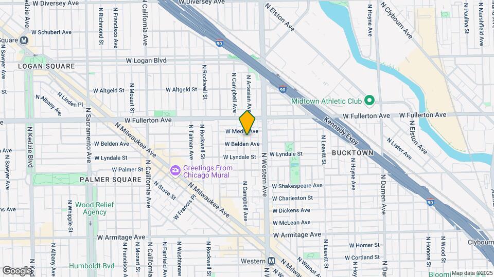 2307 N Campbell Ave Map and Location Details
