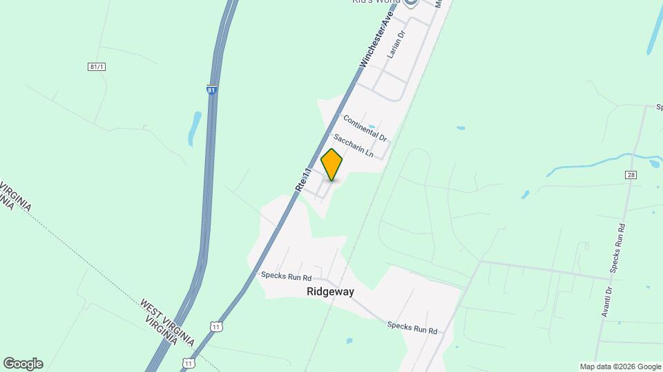 130 Fabric Dr Map and Location Details