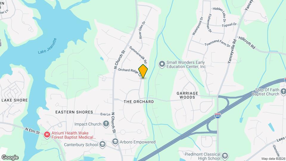 5200 Orchard Ridge Ln Mapa y Detalles de la Ubicación