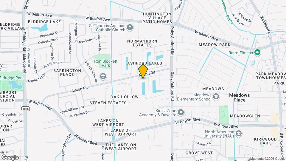 12423 Ashford Hollow Dr Map and Location Details