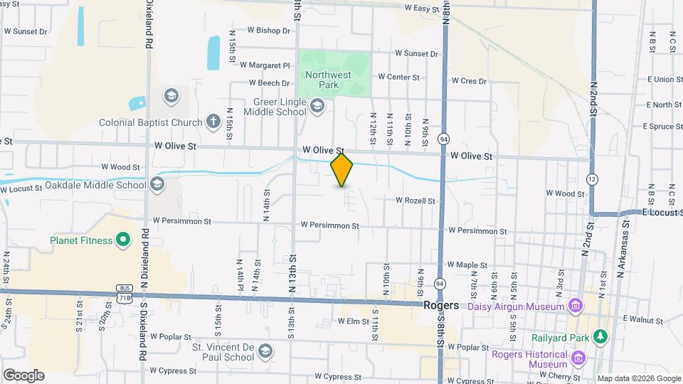 Brentwood Apartments Map and Location Details