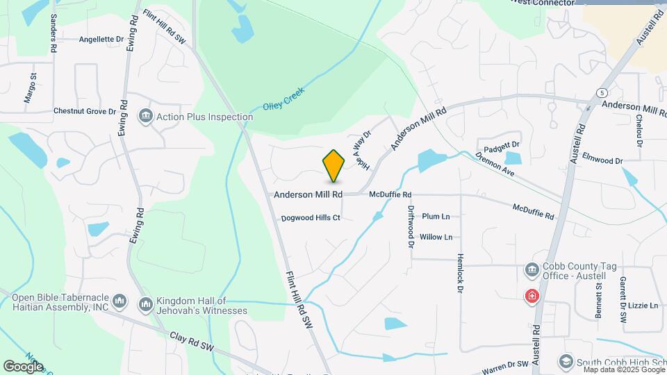 2424 Anderson Mill Rd Map and Location Details