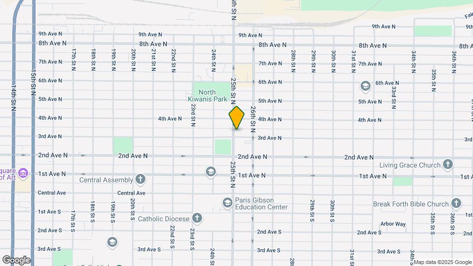 301 25th St N Map and Location Details