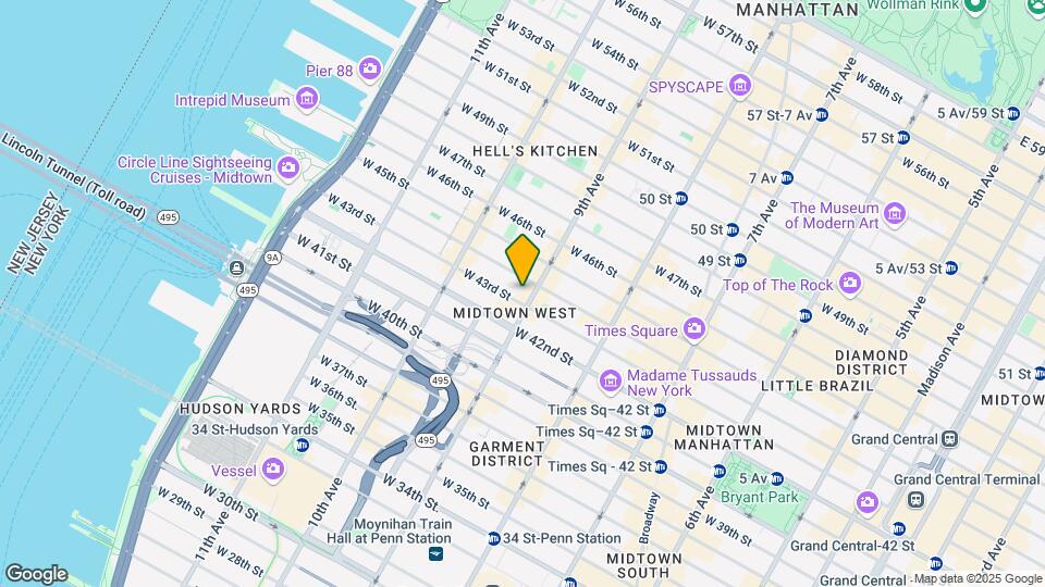 611 9th Ave Map and Location Details