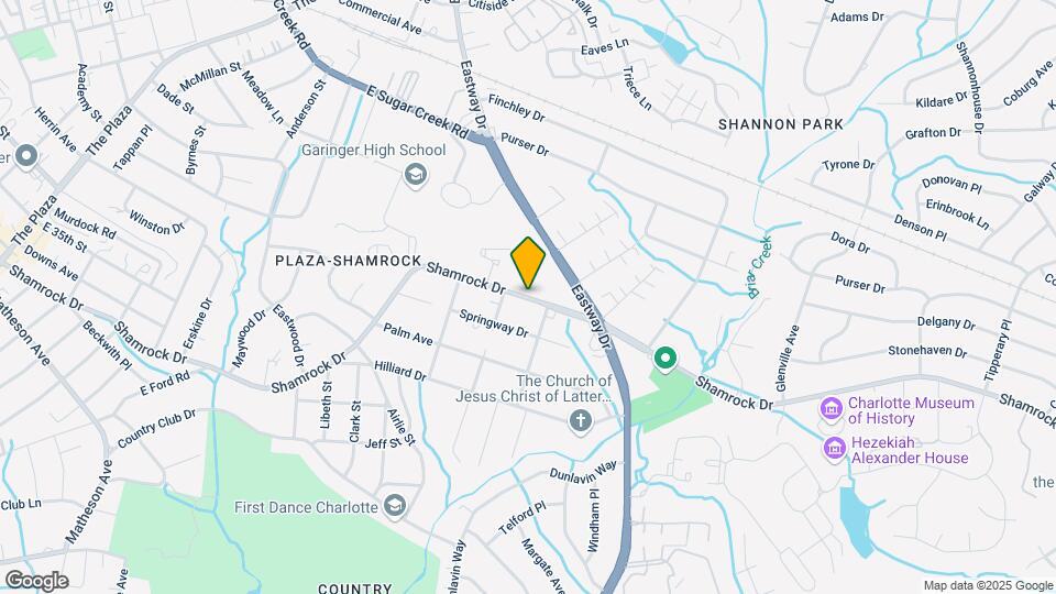 2821 Shamrock Dr Map and Location Details