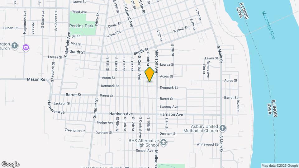 1510 S 10th St Map and Location Details