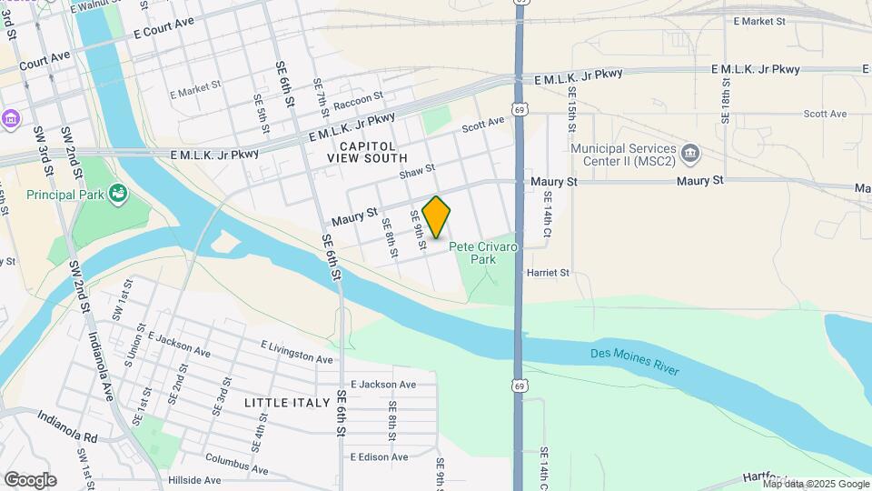 912 E Railroad Ave Mapa y Detalles de la Ubicación