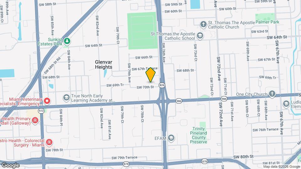 6950 SW 77th Ave, Unit SI FL1-ID1539600P Map and Location Details