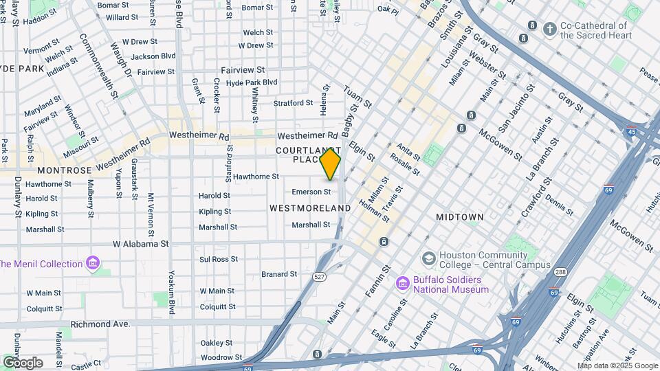 425 Emerson St Map and Location Details